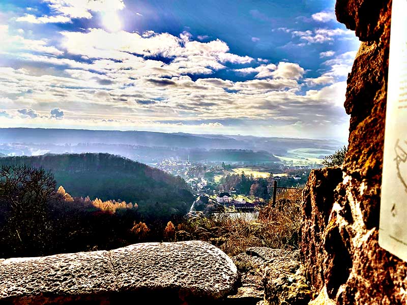 Blick vom Hohnstein