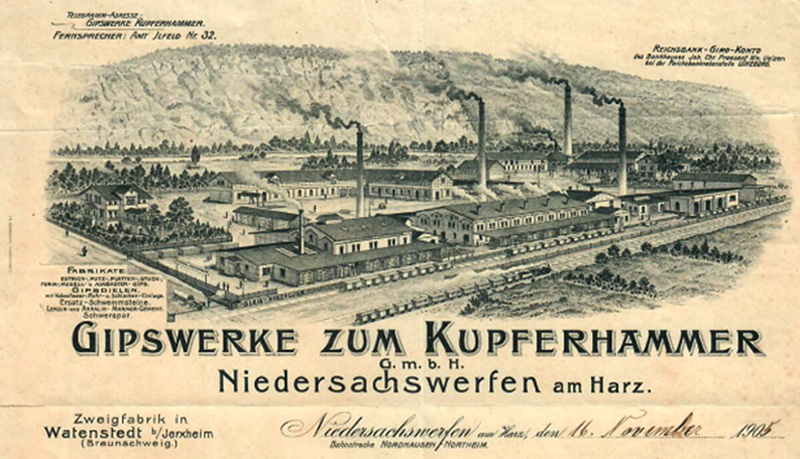 Gipswerke zum Kupferhammer, Niedersachswerfen am Harz